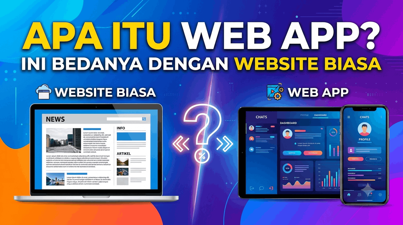 Apa Itu Web App? Ini Bedanya dengan Website Biasa