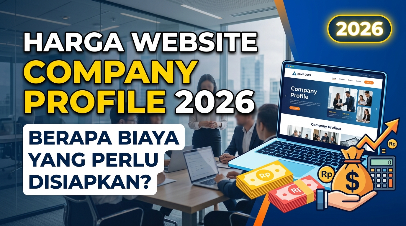 Harga Website Company Profile 2026: Berapa Biaya yang Perlu Disiapkan?