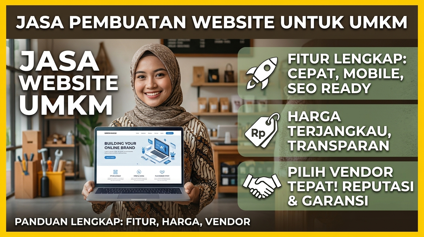 Jasa Pembuatan Website untuk UMKM: Fitur, Harga, dan Cara Memilih Vendor